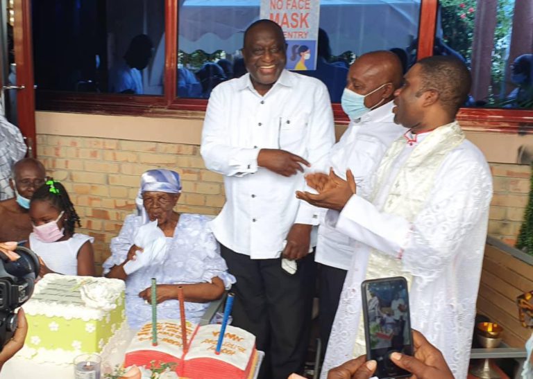 Adorable photos drop as Alan Kyerematen’s mother turns 101