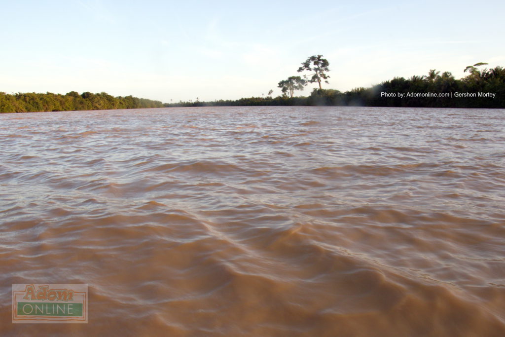 The current state of the Pra River | Adomonline.com