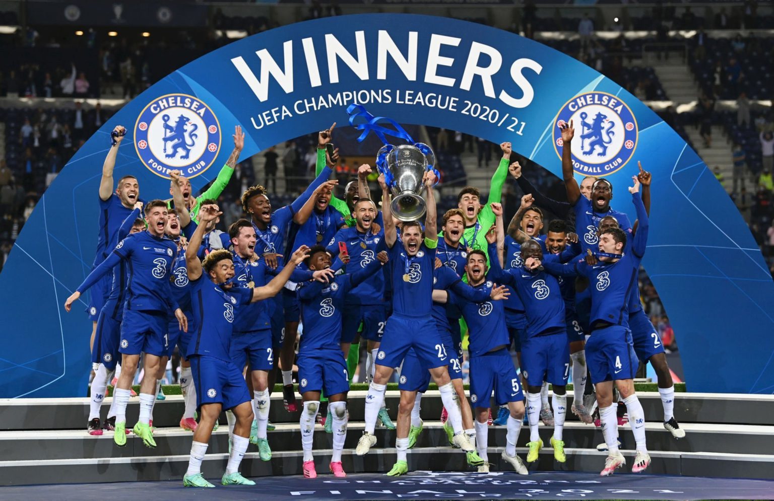 Mikel Obi, Drogba react as Chelsea win Champions League final ...