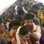 Indian couple holds mid-air wedding ‘to escape Covid-19 restrictions’