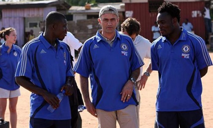 Mourinho & Essien in Ghana