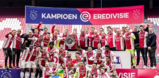 Ajax celebrate