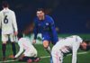 Mason Mount celebrates after scoring the winner