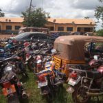 50 motorbikes, 'Pragya and Aboboyaa' impounded in police swoop at Sefwi