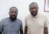 Papa Mystero of Asempa FM and Aziz Haruna Futah