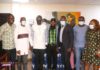 GFA boss, Kurt Okraku with Multimedia Crew
