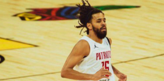 rapper J. Cole made his professional basketball debut as the Basketball Africa League tipped off its inaugural season in Rwanda.