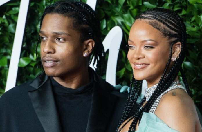 A$AP Rocky supported Rihanna on her Diamonds World Tour in 2013
