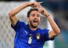 Locatelli celebrates his goal Image credit: Getty Images