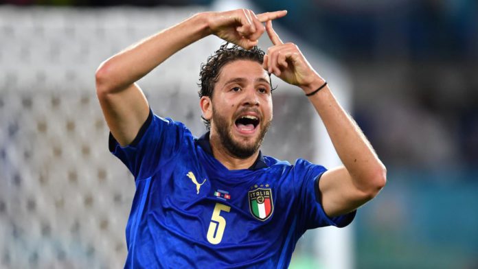 Locatelli celebrates his goal Image credit: Getty Images