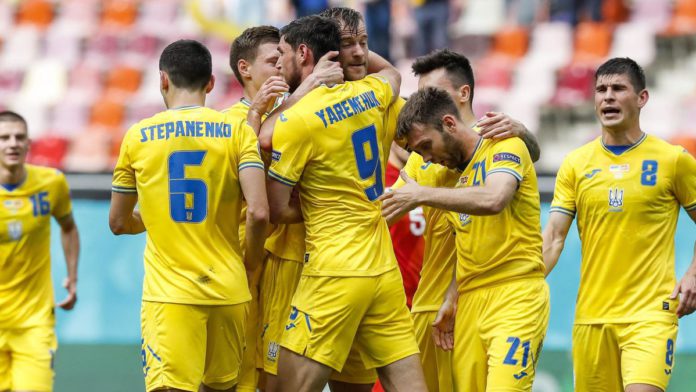 Ukraine ended North Macedonia's Euro dreams with first-half goals Image credit: Getty Images