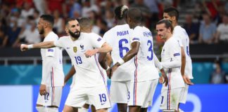 Benzema celebrates his equaliser Image credit: Getty Images