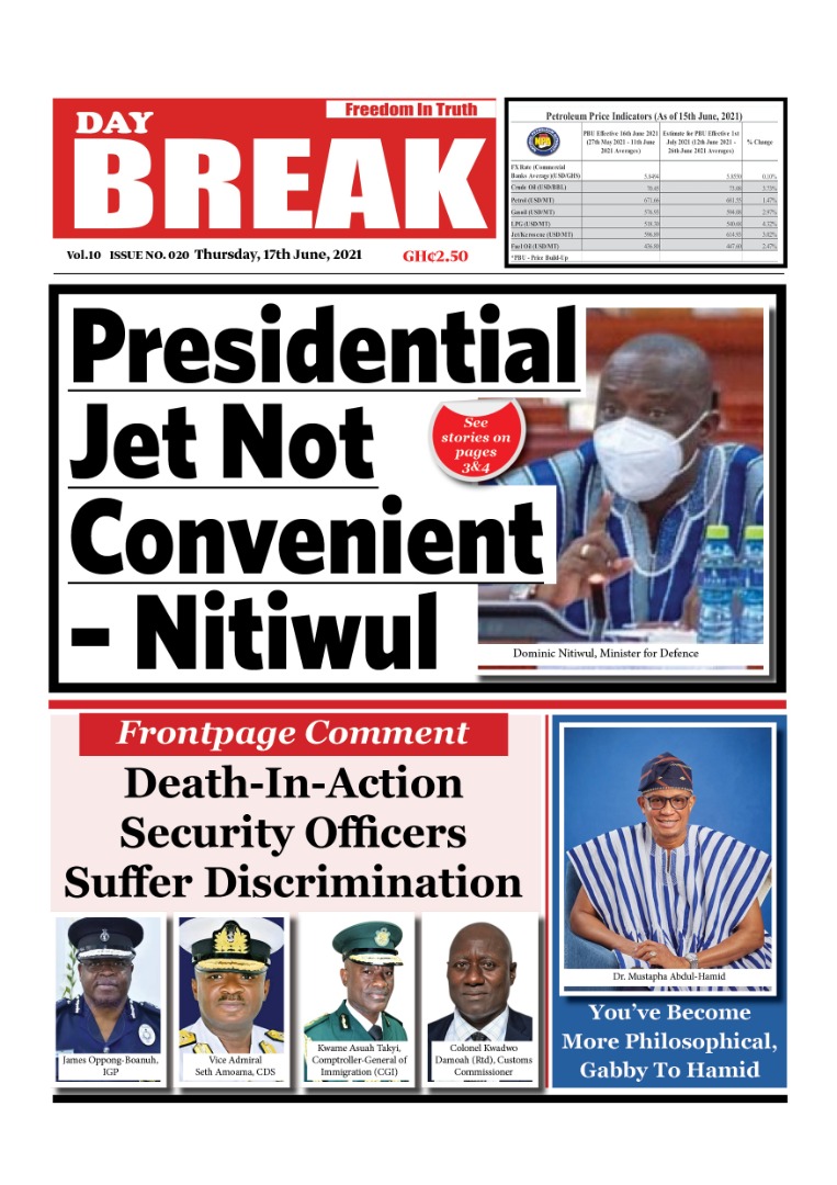 Newspaper Headlines Thursday June 17 21 Adomonline Com Newspaper Headlines Thursday June 17 21 Adomonline Com