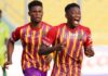 Hearts of Oak players celebrate