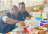 Stephen Appiah, Michael Essien and Fiifi Tackie