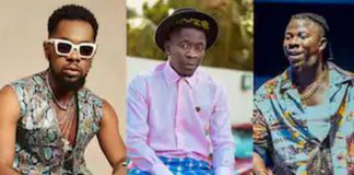 Shatta Wale, Patoranking, and Stonebwoy