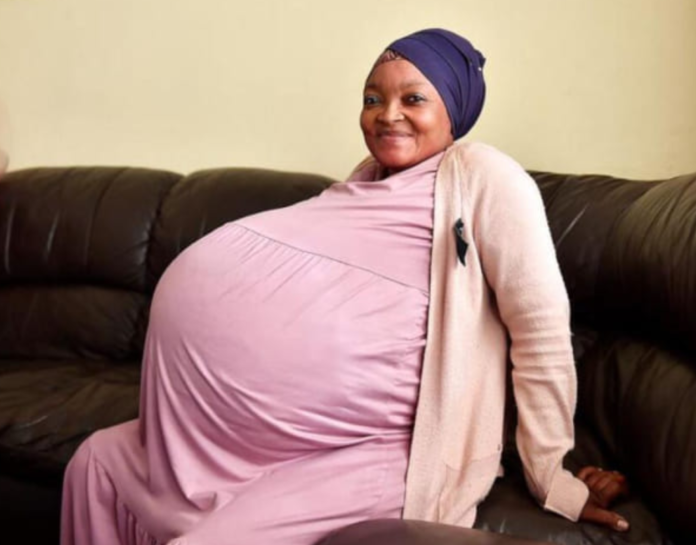 A South African woman has given birth to 10 babies, breaking the Guinness World Record held by Malian Halima Cissé, who gave birth to nine children in Morocco last month. Gosiame Thamara Sithole, 37, gave birth to her decuplets – two more than doctors had earlier detected during the medical scans – at a hospital in Pretoria last night. Sithole, who has six-year-old twins, said that her pregnancy was natural and wasn't on fertility treatment.