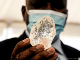 One of the world's largest diamonds has been unearthed in Botswana | Credit: Monirul Bhuiyan/AFP/Getty Images