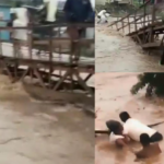 Kumasi floods: Woman allegedly drowns after wooden bridge collapses
