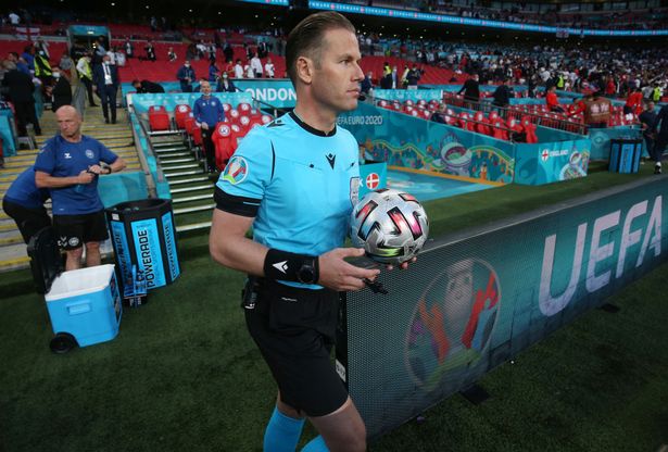 Referee Danny Makelie was criticised for his decision to hand England a penalty in extra-time