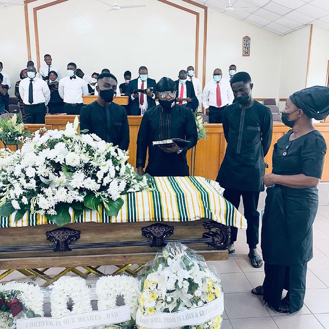 Keche Andre's father laid to rest