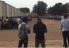 Thousands que for Ghana Armed Forces job at the EL-Wak stadium