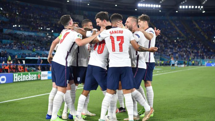 England cruise into Euro 2020 semi-final with Ukraine demolition Image credit: Getty Images