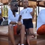 sarkodie and daughter, Titi
