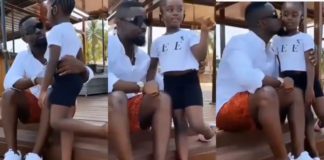 sarkodie and daughter, Titi
