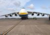 It is a six-engine plane