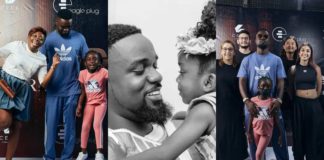 Sarkodie and daughter Titi