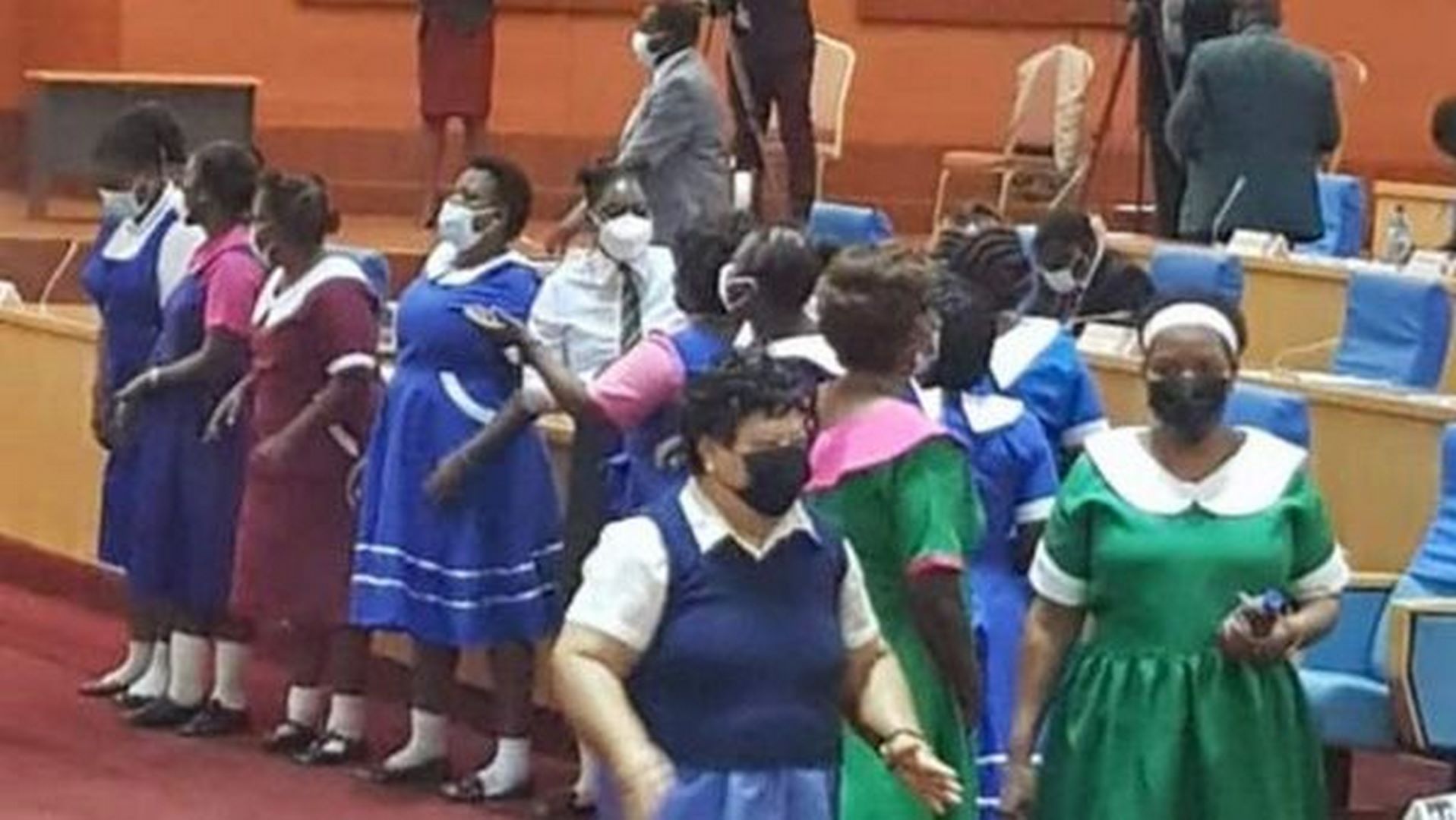 Malawi's female MPs dress as school girls [Photos] - Adomonline.com
