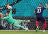 Yann Sommer saves Kylian Mbappe's penalty
