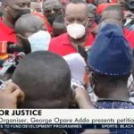 March for Justice Demo: NDC presents petition at Jubilee House