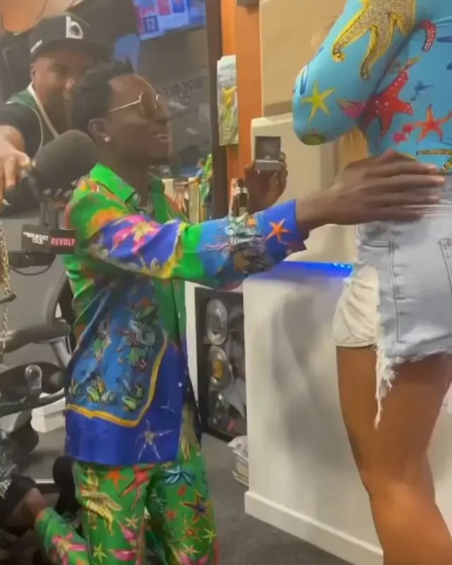 Comedian Michael Blackson Proposes To Girlfriend During Radio Show