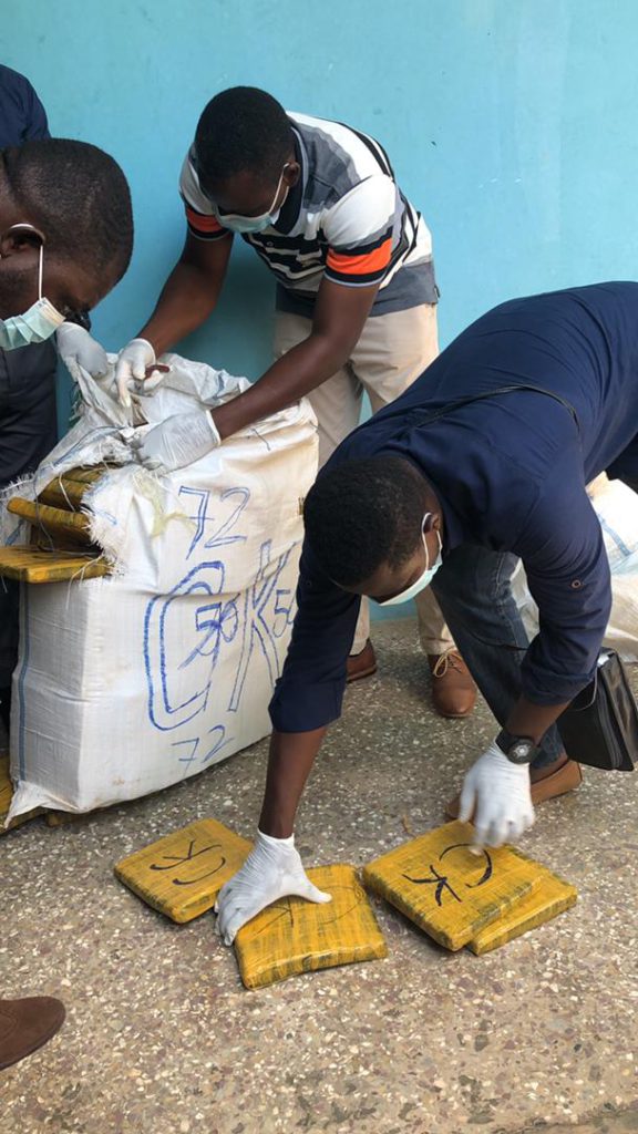 GIS intercepts 1,550 parcels of Indian hemp at Klave border