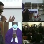 sarkodie at Gabby's father's funeral