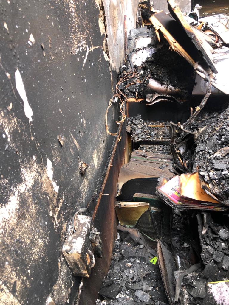 Fire ravages Zenith University - (Photos). 58