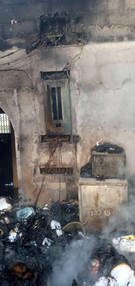 Fire ravages Zenith University - (Photos). 55