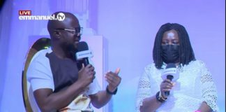 Jane Naana at TB Joshua funeral