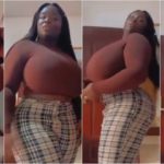 Video of Maame Serwaa working out at gym shakes social media Maame Serwaa