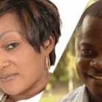 Ex-wife [R] and Odartey Lamptey [L]