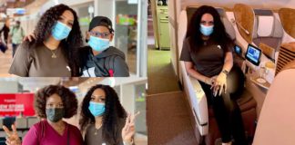 Juliet Ibrahim and family