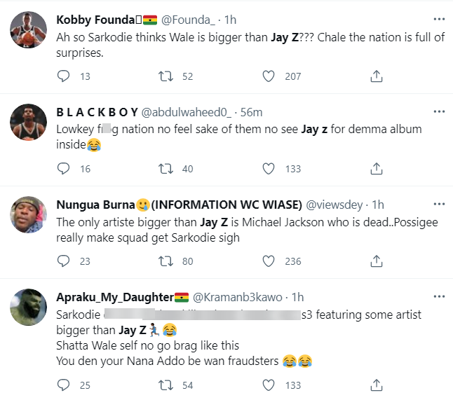 Jay-Z trends on Twitter after Sarkodie drops tracklist for 'No Pressure' album