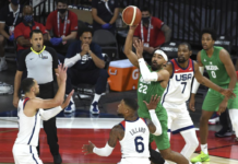 Nigeria have pulled off one of the greatest upsets in international basketball history by stunning the United States in an Olympic exhibition game in Las Vegas, 90-87.