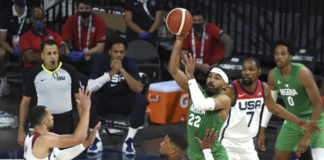 Nigeria have pulled off one of the greatest upsets in international basketball history by stunning the United States in an Olympic exhibition game in Las Vegas, 90-87.