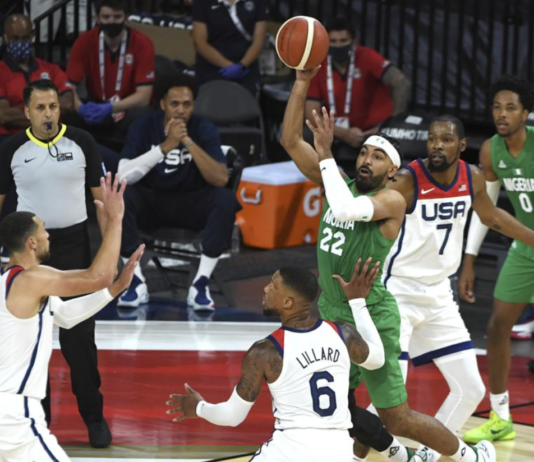 Nigeria have pulled off one of the greatest upsets in international basketball history by stunning the United States in an Olympic exhibition game in Las Vegas, 90-87.