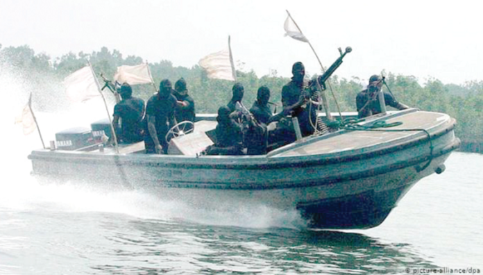 File Photo: Pirates on Sea/ West African pirates' methods have been found to be more violent than those off the Horn of Africa