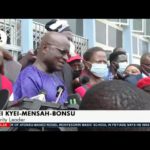 March For Justice: Majority and Minority Leaders receive NDC’s petition to Parliament