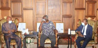 Allotey Jacobs meets Kufuor